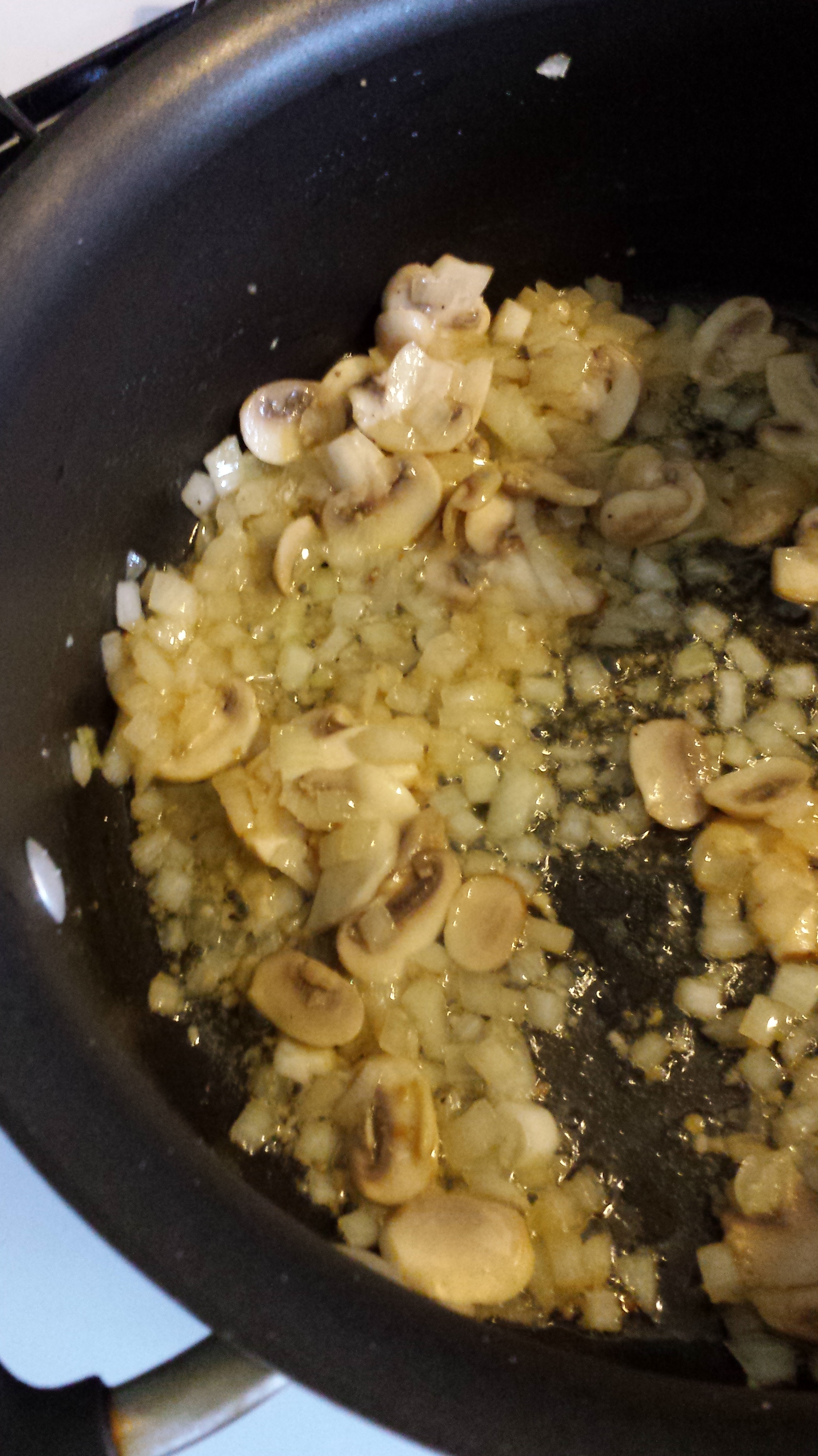 Mushroom and Onion Risotto